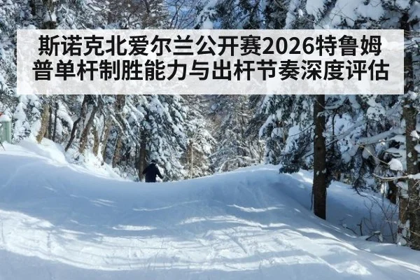 斯诺克北爱尔兰公开赛2026特鲁姆普单杆制胜能力与出杆节奏深度评估